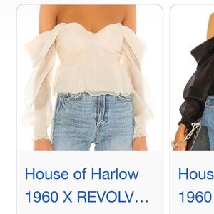House of Harlow off shoulder blouse